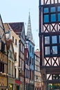 Half-Timbered Houses in Rouen