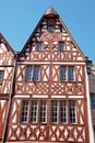 Half-Timbered Houses in Trier Royalty Free Stock Photo