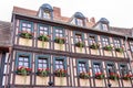 Half-timbered houses in Wernigerode, Germany