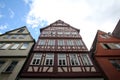 Half-timbered old house in Tubingen, Germany Royalty Free Stock Photo