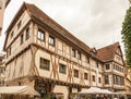 Half-timbered old house in Tubingen, Germany