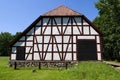 Half timbering barn Royalty Free Stock Photo