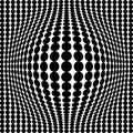 Half-tone dots. Dotted circles pattern. Royalty Free Stock Photo