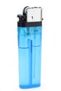 Isolated Blue Lighter Royalty Free Stock Photo