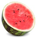 Half watermelon Royalty Free Stock Photo