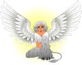 Half woman half animal character of greek mythology sphinx