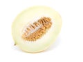 Half yellow melon