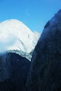 Halfdome Peak Royalty Free Stock Photo