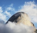Halfdome peak Royalty Free Stock Photo
