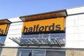 Halfords outlet for car accessories, bicycles and camping equipment