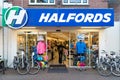 Halfords store in Sneek, the Netherlands
