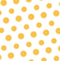 halfs oranges citrus fruits pattern background