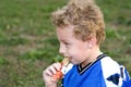 Halftime Snack Royalty Free Stock Photo