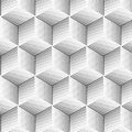 Halftone abstract background like qubes. Pattern with squares