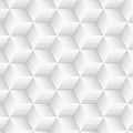 Halftone abstract background like qubes. Pattern with triangles
