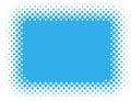 Halftone background - Blue