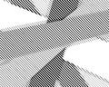 Halftone bitmap lines retro background Black and White pattern