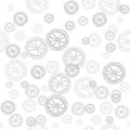 Halftone boho indian seamless pattern handdrawn ornament wallpaper , vector illustration