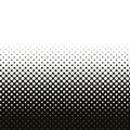 Halftone Circle Fade Effect. Halftone Simple Pattern. Pop-Art Halftone Gradient. Vector Illustration. Dynamic Retro Background