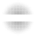 Halftone circles, halftone dot pattern Royalty Free Stock Photo