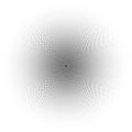 Halftone circular gradient abstract background illustration