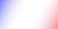 Halftone colorful dotted versus background. Abstract vector gradient dotted corners