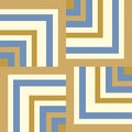 Halftone colorful seamless retro pattern spiral geometry golden Royalty Free Stock Photo