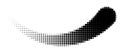 halftone curved line pattern. gradient halftone dots backgrounds