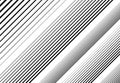 Halftone diagonal, oblique, slanting parallel and random lines,stripes pattern and background.Lines vector illustrations. Streaks