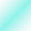 Halftone diagonal square pattern background design - vector illustration