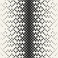 Halftone diamond geometric gradient pattern