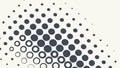 Halftone Dot Background, Gradient Effect Design, vector design Generative AI Royalty Free Stock Photo