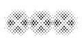 Halftone Dot Gradient Pattern, Abstract Vector Texture, vector design Generative AI Royalty Free Stock Photo