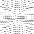 Halftone Dots Monochrome Vector Black Motion Radial Texture Background Pattern Royalty Free Stock Photo