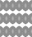 Halftone dot pattern mandala design. Royalty Free Stock Photo