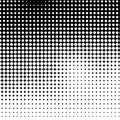 Halftone Dot Transition Background Royalty Free Stock Photo
