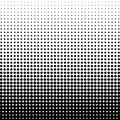 Halftone doted abstract background. Black and white vector pattern