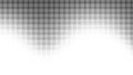 Halftone dots abstract background. Wavy dotted texture Royalty Free Stock Photo