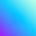 Halftone dots colorful pattern background