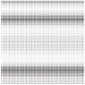 Halftone Dots Monochrome Stripe Grid Vector Black Dotted Texture Background Pattern