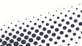Halftone dots pattern, abstract and textured background design vector design Generative AI Royalty Free Stock Photo
