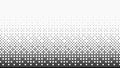 Halftone dots pattern background, pointillism gradient vector stipple effect. Abstract noise grain dotwork pattern and halftone