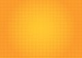 Vector Orange Halftone Dots Pattern in Yellow Background