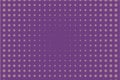 Halftone dotted background. Pop art style. Pattern with small circles, dots Purple, pink color. Vector illustration Royalty Free Stock Photo