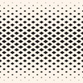 Halftone geometric pattern, diamond shapes, crystals, rhombuses