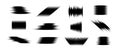 Halftone glitch element set. Dotted textured geometric form collection. Grunge abstract halftone shapes for background