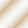 Halftone gold square geometric gradient pattern Royalty Free Stock Photo