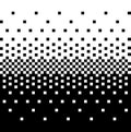 Halftone gradient background Royalty Free Stock Photo