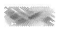 Halftone Gradient Bar Vector Pattern, Artistic Dot Effect, vector design Generative AI Royalty Free Stock Photo