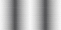 Halftone hexagonal abstract geometric background. Black and white pattern. Hipster fashion design print. Honeycombs on a white